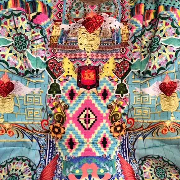 Camilla Multicolor Strapless Dress - Picture 3 of 12